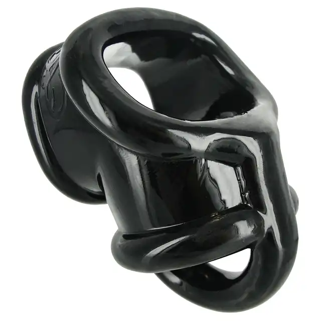 Master Series - Annex Erection Enhancer T-Style. Funkcjonalny ring erekcyjny z separatorem jąder