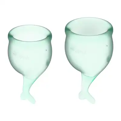Tampony - Feel Secure Menstrual Cup (light green)