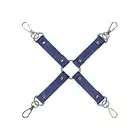 Ouch! -  Hogtie Connector Sailor Blue. Krzyżak do wiązania z extra motywem marynarskim. Ostatnia sztuka!