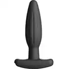 ElectraStim - Rocker Plug Black S. Korek z elektrostymulacją. Medyczny silikon