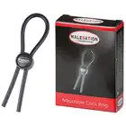 Malestation - Adjustable Cock Ring. Elegancki i uniwersalny ring na penisa w formie lasso 