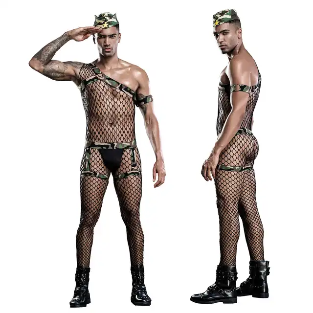 Saresia Roleplay - Army Costume. Seksowny żołnierz. Rozmiar  S/L