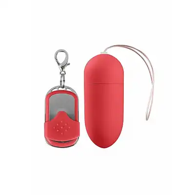 Shots Toys - 10 Speed Remote Vibrating Egg. Duże wibrujące jajeczko sterowane za pomocą bezprzewodowego pilota. Idealne do zabaw w plenerze. Ostatnia sztuka!