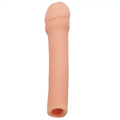 Malestation - Penis Extender 2. Realistyczna miękka nakładka przedłużająca penisa o 5 cm 