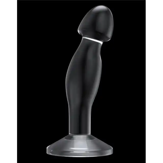 LoveToy - Flawless Clear - Prostate Plug 17 cm - przezroczysta wtyczka, idealna do stymulacji prostaty