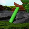 Fuck Green - Bio Bullet.  100% biodegradowalny, wegański wibrator. Ocal planetę ziemię. 9.5cm