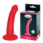 Malesation - Harry Dildo rot - czerwone dildo z realistycznymi żyłkami. Gwarancja jakości