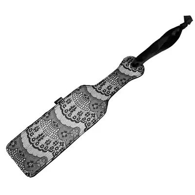 Steamy Shades - Luxury Paddle -  elegancka packa z miękkim materiałem, ozdobiona koronką