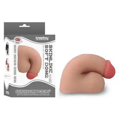LoveToy - Skinlike Soft Dong 5" Packer - sztuczny penis, specjalnie zaprojektowany, aby imitować wybrzuszenie w spodniach!