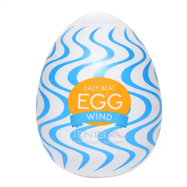 Tenga - Egg Wonder Wind - nowoczesny masturbator męski. Bestsellerowa, kompaktowa forma! 