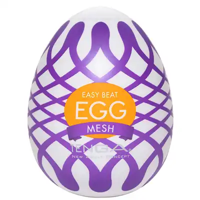 Tenga- Egg Wonder Mesh - nowoczesny masturbator męski. Bestsellerowa, kompaktowa forma! 