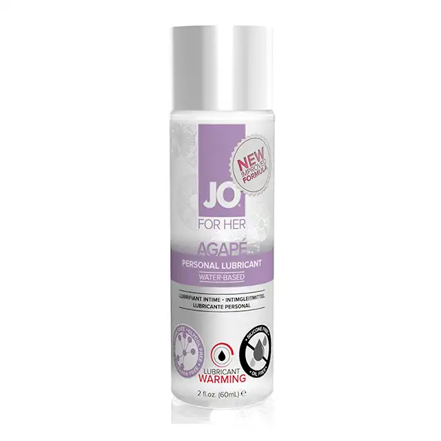 System Jo - For Her Agape Warming 60 ml. Rozgrzewający żel dla szczególnie wrażliwych kobiet. Mega jakość. Mega Sale!