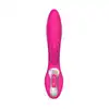 Elys - Concave Rabbit Pink USB. Silikonowy wibrator z króliczkiem w kolorze różowym