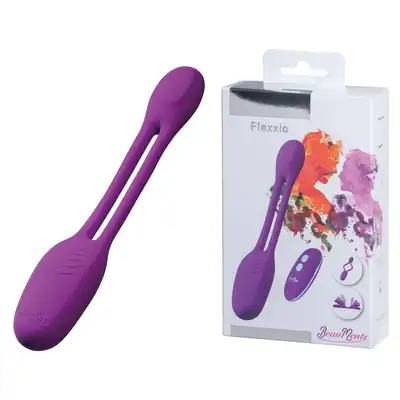 BeauMents - Flexxio purple - wielofunkcyjny stymulator, ergonomiczny kształt zapewniający wiele funkcji. 2 silniki.