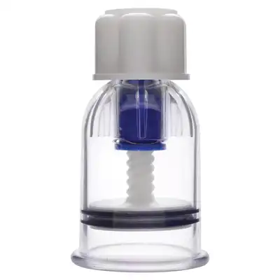 Master Series - Intake Anal Suction Device. Ekstremalna przyssawka analna z pokrętłem generującym podciśnienie 