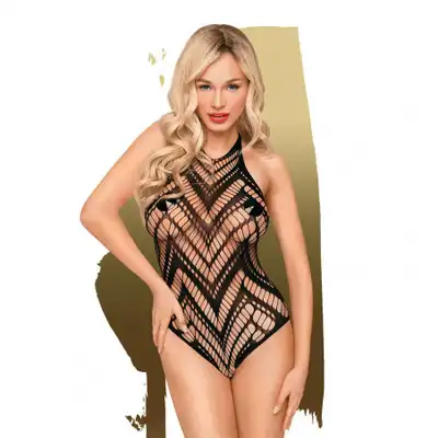 Penthouse - Go Hotter. cudowne, czarne body. XL