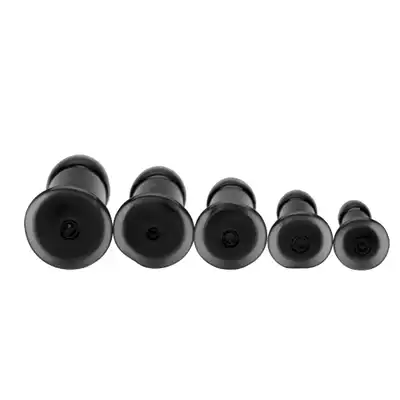 Master Series - Expansion Anal Dilator Set. Progresywny zestaw 5 korków analnych. Bardzo ergonomiczne i elastyczne 