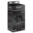 Steamy Shades - Control Cuffs with Bag Handle - miękkie kajdanki na nadgarstki lub nogi, uchwyt zapewnia kontrolę