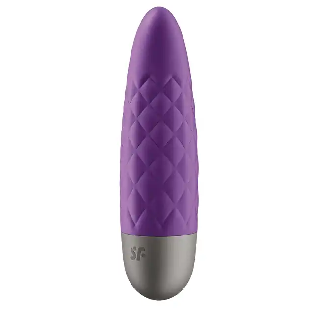 Satisfyer - Ultra Power Bullet 5 Violet - mini wibrator o dużej mocy. Silikon medyczny