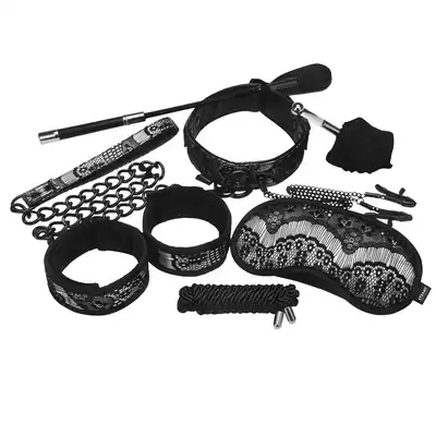 Steamy Shades - Bondage Set - zestaw do zabaw BDSM, luksus i jakość w jednym 