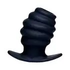 Master Series - Hive Ass Tunnel ok 7 cm . Gładki silikonowy tunel analny ze stymulującymi żebrowaniami 