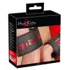 Bad Kitty - Spank Me Cuffs. Solidne kajdanki z prowokacyjnym napisem `spank me`. 