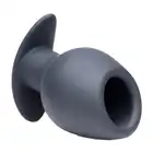 Master Series - Ass Goblet Hollow 9,5 cm. Silikonowy tunel analny o wygodnym kształcie kielicha 