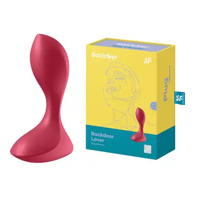 Satisfyer - Backdoor Lover. 12 trybów wibracji. Stymulator prostaty ultra gładki silikon 