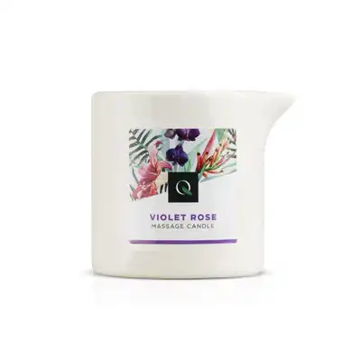 Exotiq - Violet Rose Candle 60 g. Świeca do masażu o zapachu fioletowej róży. Mega Sale!