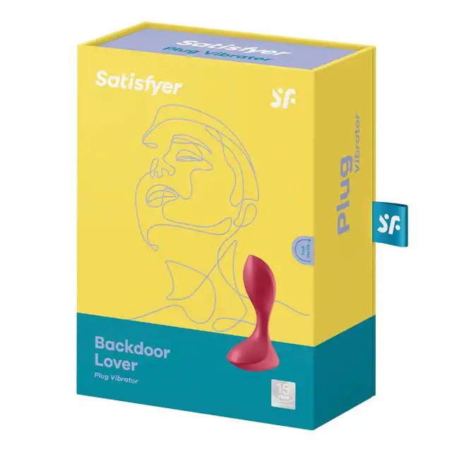 Satisfyer - Backdoor Lover. 12 trybów wibracji. Stymulator prostaty ultra gładki silikon 