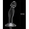 LoveToy - Flawless Clear - Prostate Plug 17 cm - przezroczysta wtyczka, idealna do stymulacji prostaty