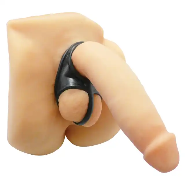 Master Series - Annex Erection Enhancer T-Style. Funkcjonalny ring erekcyjny z separatorem jąder
