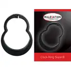 Malestation - Cock-Ring Super 8. Świetny ring z zatrzaskiem  w kształcie ósemki na penisa oraz jądra. 
