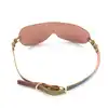 O-Products - Blindfold Rainbow. Fenomenalna tęczowa opaska na oczy ze skóry wegańskiej 