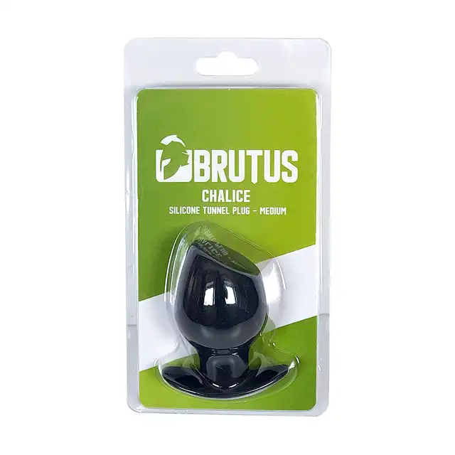 Brutus - Chalice M. Silikonowy tunel analny o innowacyjnym kształcie 4,8 cm średnicy 
