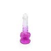 Kiotos Cox - Color Clear Purple Dildo. Dwukolorowe fantastyczne dildo z mocną przyssawką 