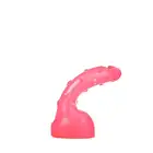 Bubble Toys - Pimpy Pink Large. Cudownie bąbelkowe różowe dildo o truskawkowym aromacie 23 cm. Mega Sale!