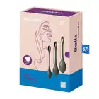Satisfyer - Yoni Power 2 Kegel Balls - perfekcyjny zestaw kulek gejszy. Wzmocnienie mięśni Kegla