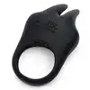Fifty Shades of Grey - Sensation Vibrating Rabbit Love Ring - wibrujący pierścień na penisa. Elegancja i przyjemność