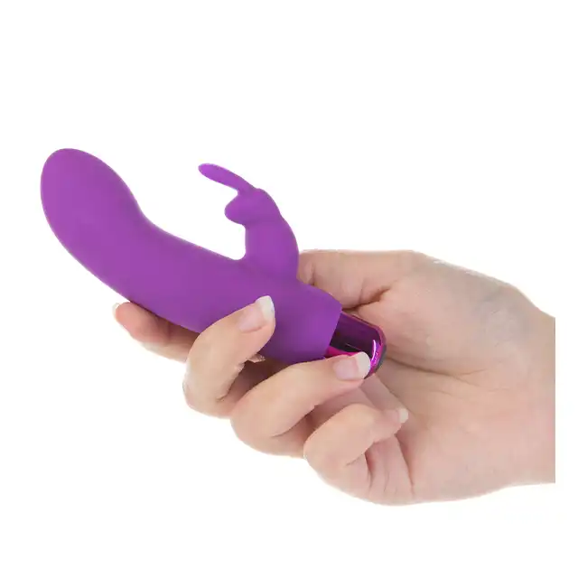 PowerBullet - Alice`s Bunny USB. Wibrator 2w1 z króliczkiem o mega mocnych wibracjach wprost z Krainy Czarów 