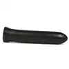 All Black - Dildo AB07 22,5 cm - gładkie, klasyczne czarne dildo. 22,5 cm przyjemności