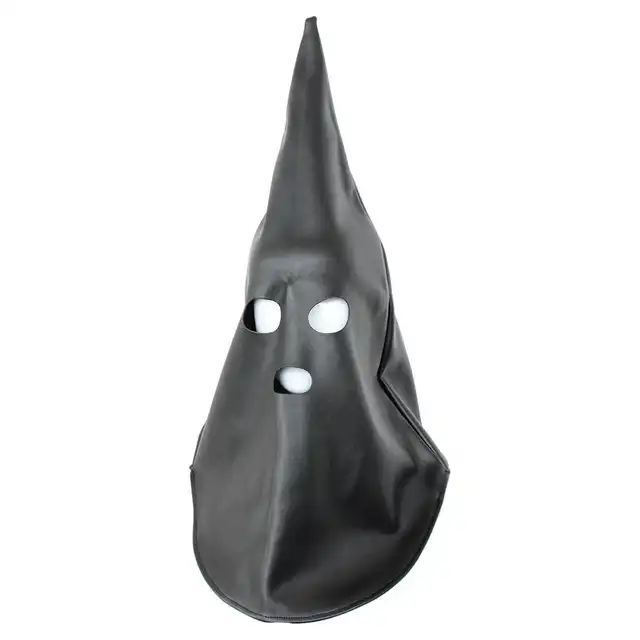 O-Products - Black BDSM Point Hood . Efektownie realistyczny kaptur kata w kolorze czarnym 