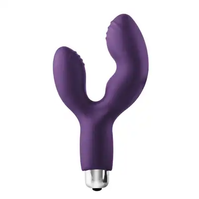 Dream Toys - Flirts 10 Functions Duo Vibe Purple. Podwójna rozkosz w jednym urządzeniu!