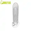 Brutus - Almighty Cock Sheath. Przyjemnie prążkowana nakładka na penisa 18 cm długości 
