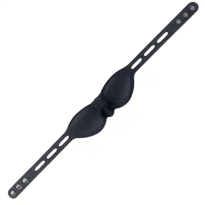 Brutus - Blinders Silicone. Nieprześwitująca silikonowa opaska na oczy 