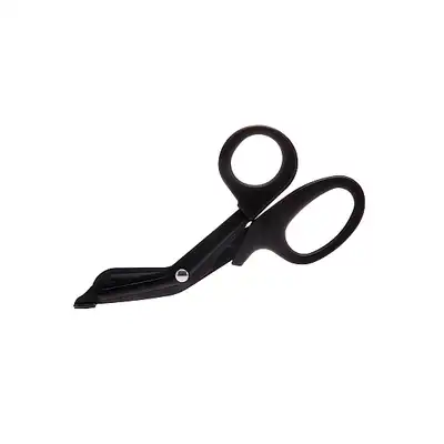 Ouch! - Bondage Safety Scissors. Czarne nożyczki bezpieczeństwa do bondagu 