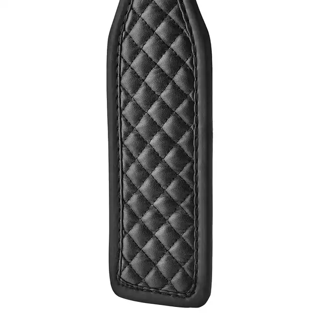 Dream Toys - Blaze Paddle Diamond Black - czarna packa, idealna do sesji BDSM