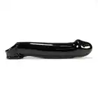 Oxballs - Muscle Cock Sheath Black. Czarna nakładka na penisa niczym druga skóra 