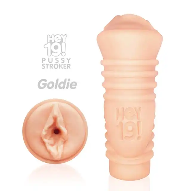 Hey19!- Teen Pussy Goldie. Realistyczna sztuczna wagina nastolatki 