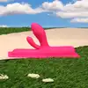 Cowgirl - Unicorn Jackalope Silicone. Nakładka do szaleńczego galopu! Profilowane dildo, dzikie wrażenia.